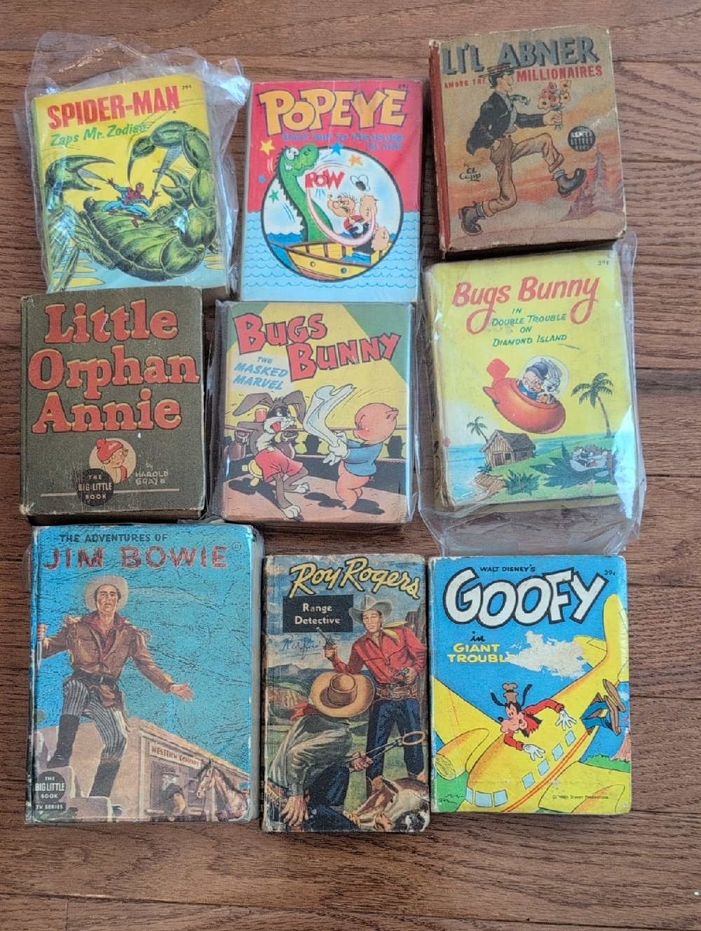 Vintage Lot Of Big Little Books And Pocket Books